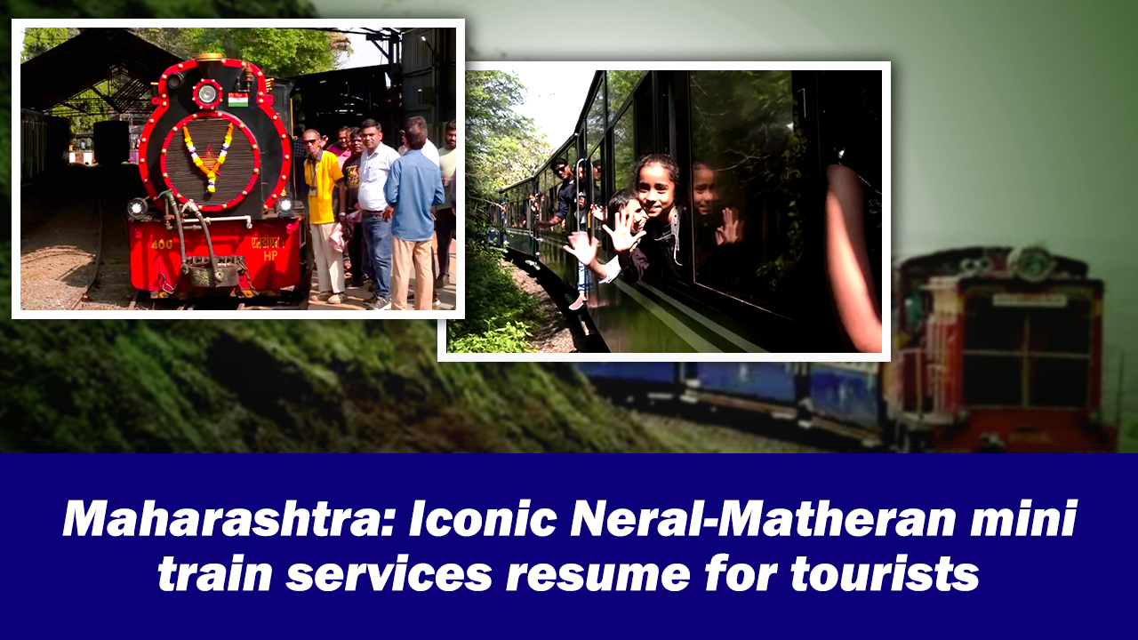 Maharashtra: Iconic Neral-Matheran mini train services resume for tourists