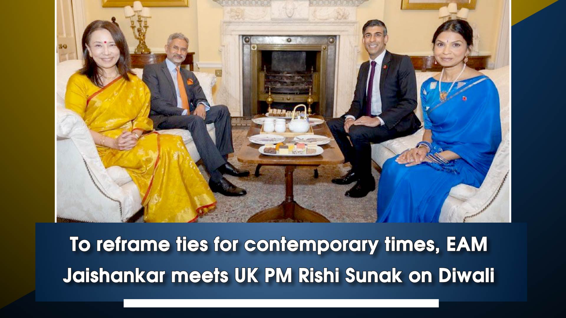 To reframe ties for contemporary times, EAM Jaishankar meets UK PM Rishi Sunak on Diwali