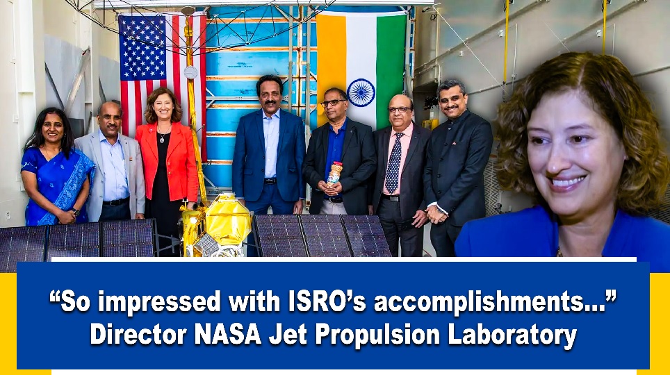 So impressed with ISRO`s accomplishments`Director NASA Jet Propulsion Laboratory