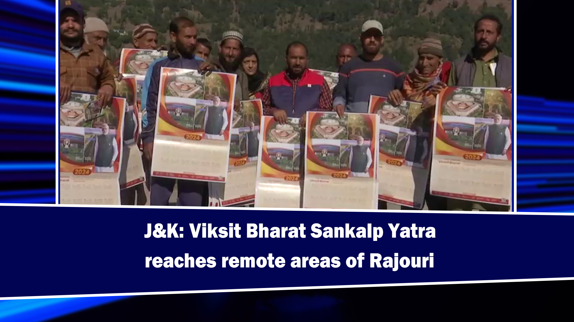 j&K: Viksit Bharat Sankalp Yatra reaches remote areas of Rajouri