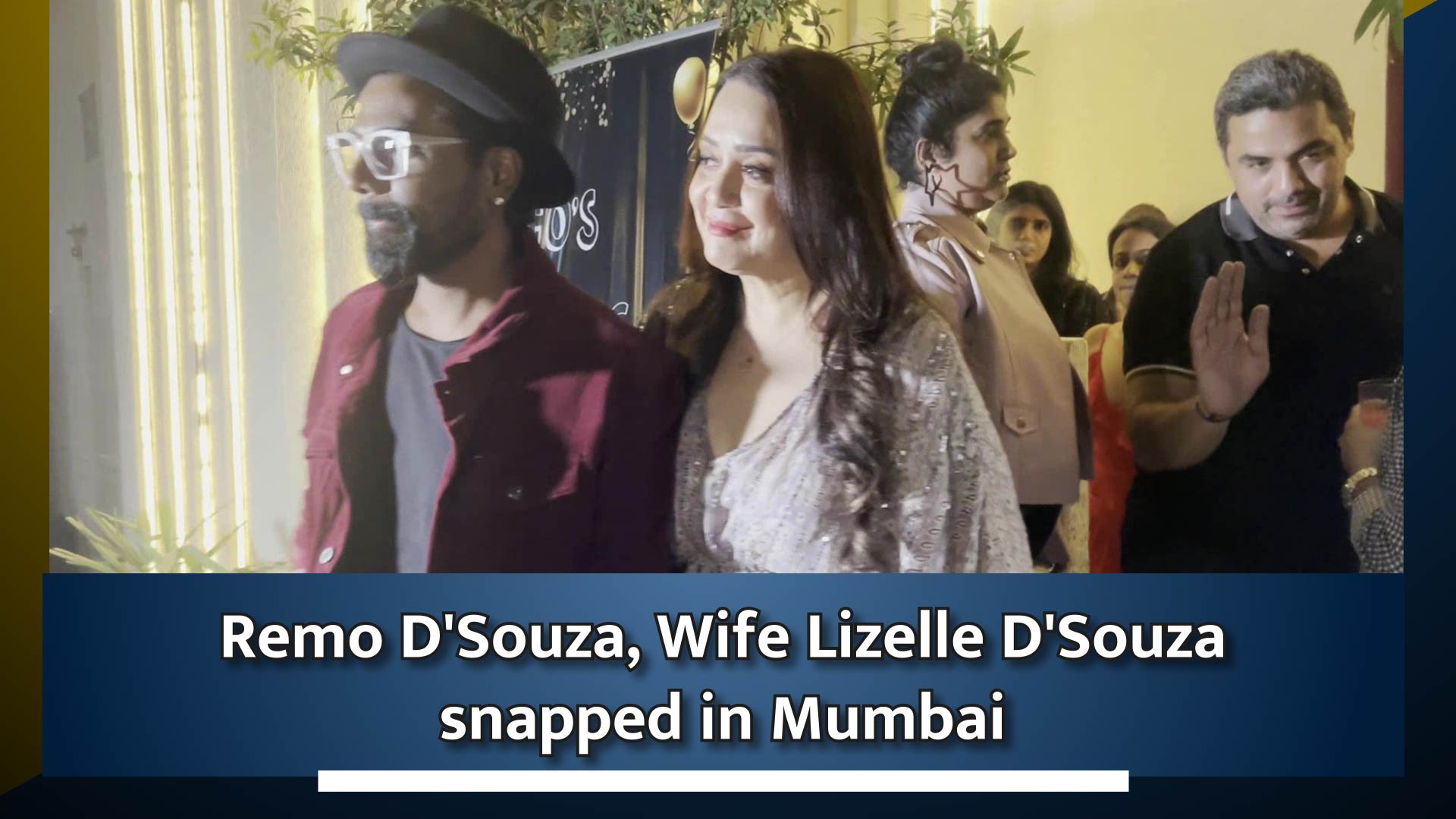 Remo D'Souza, Wife Lizelle D'Souza snapped in Mumbai