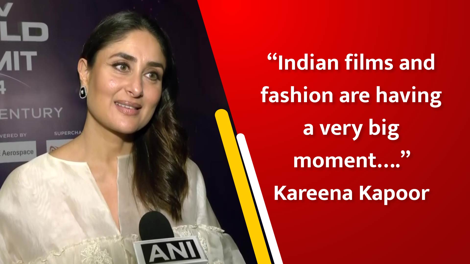 ``Indian films and fashion are having a very big moment`` Kareena Kapoor