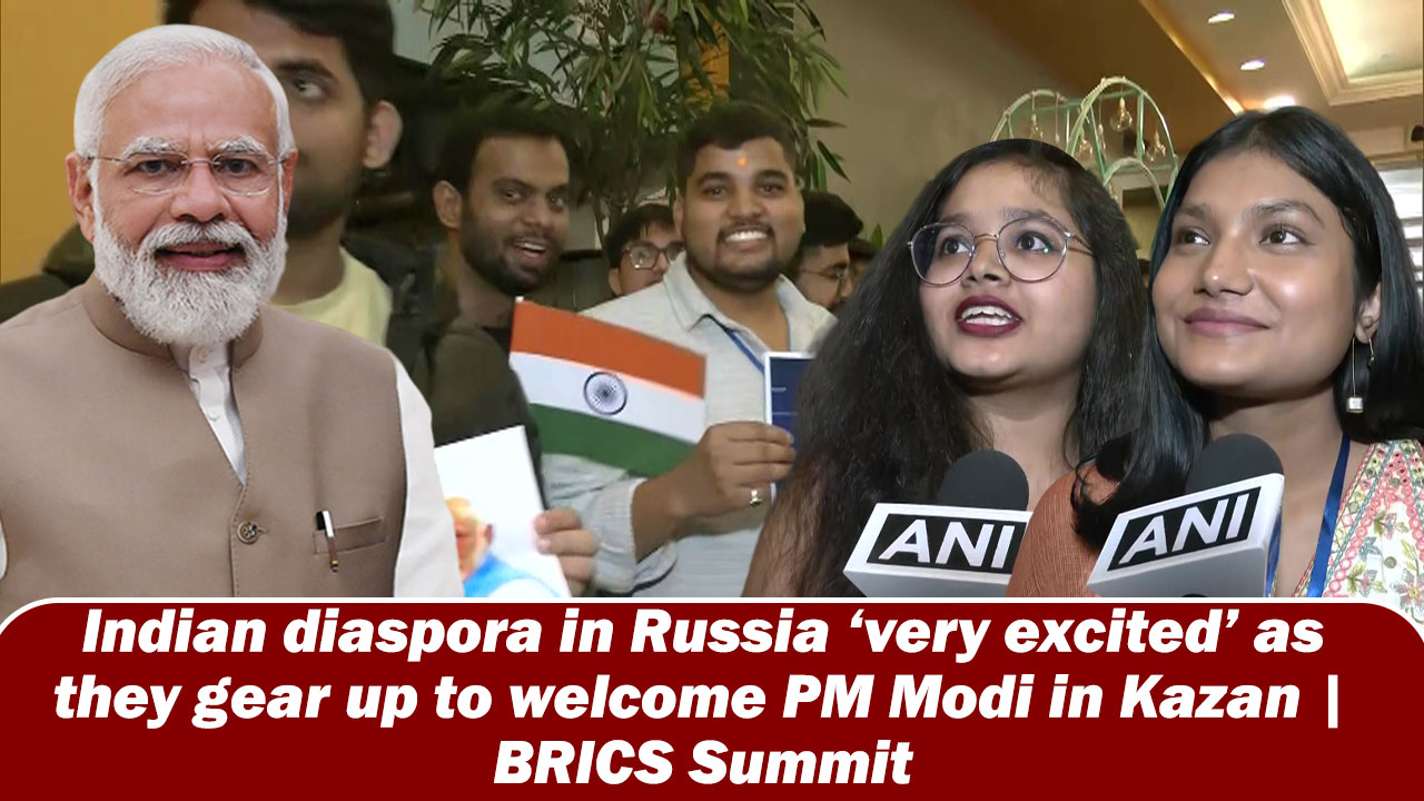 Indian diaspora in Russia `ery excited` as they gear up to welcome PM Modi in Kazan BRICS Summit