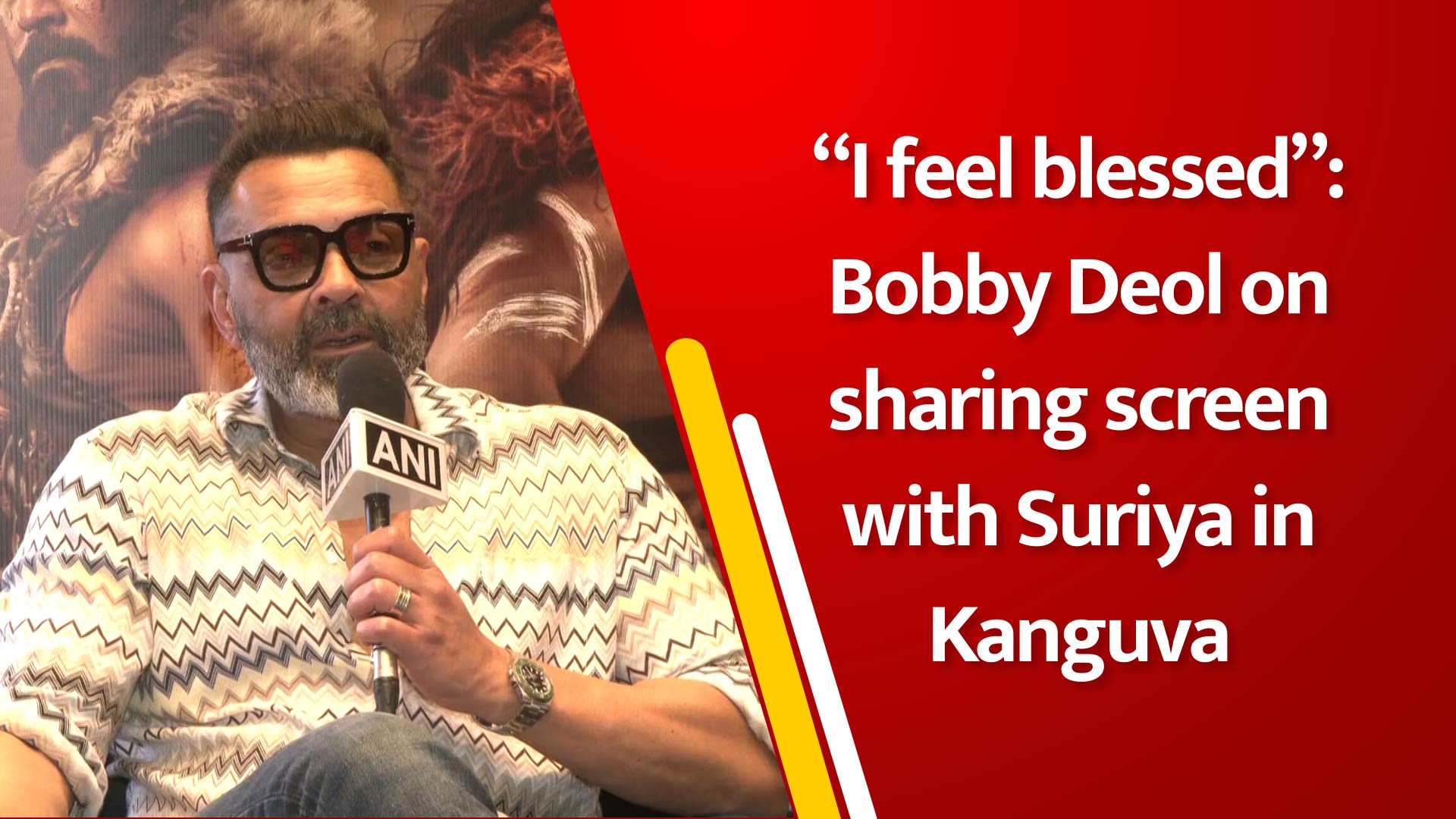 `I feel blessed`: Bobby Deol on sharing screen with Suriya in Kanguva