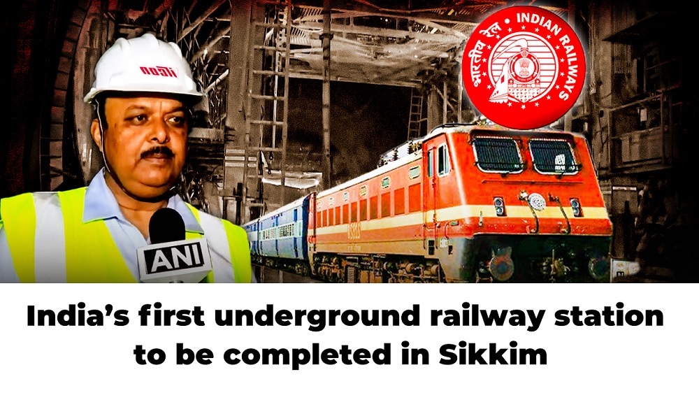 India`s first underground railway station to be completed in Sikkim