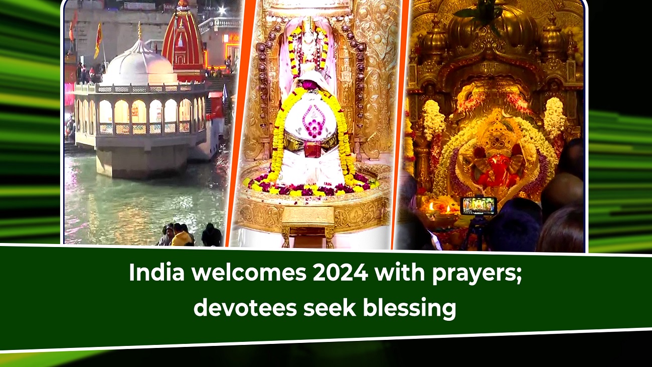 India welcomes 2024 with prayers; devotees seek blessings