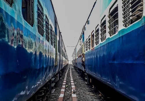 Railway stocks travel faster on announcement of converting Rail Bogies to Vande Bharat Standards
