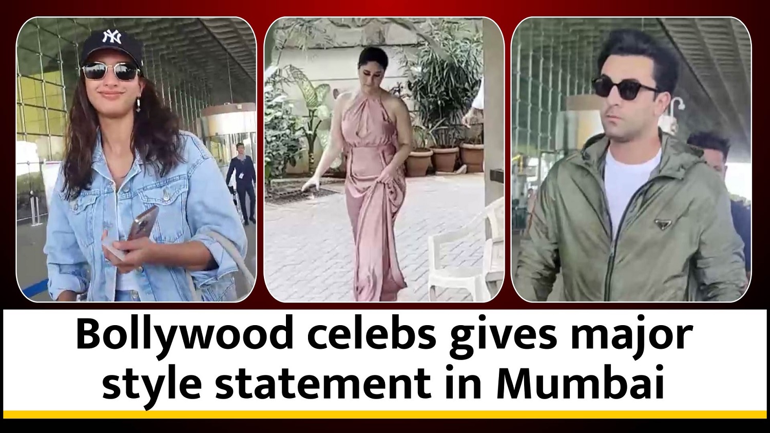 Bollywood celebs gives major style statement in Mumbai