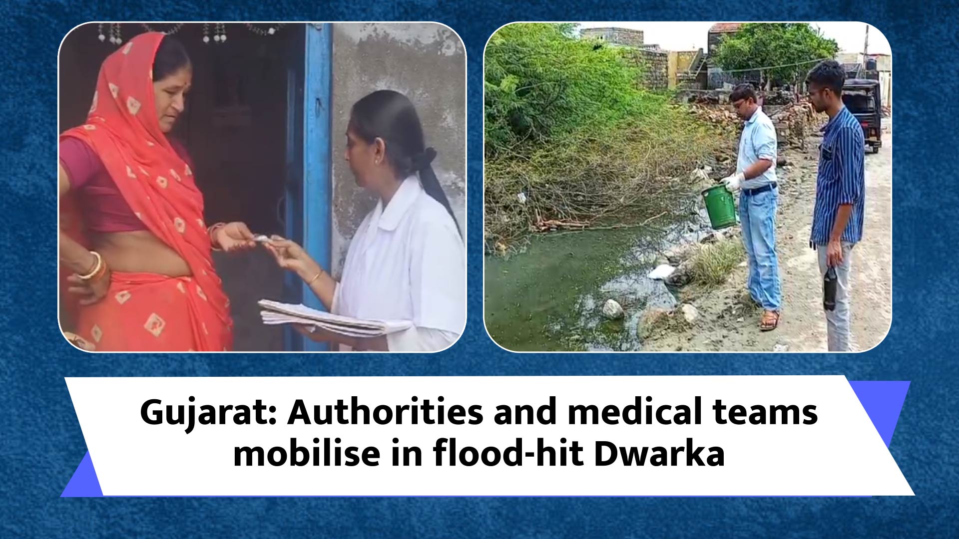 Gujarat: Authorities and medical teams mobilise in flood-hit Dwarka