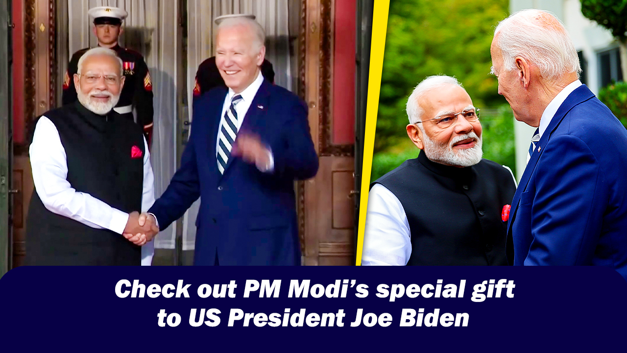 Check out PM Narendra Modi`s special gift to US President Joe Biden