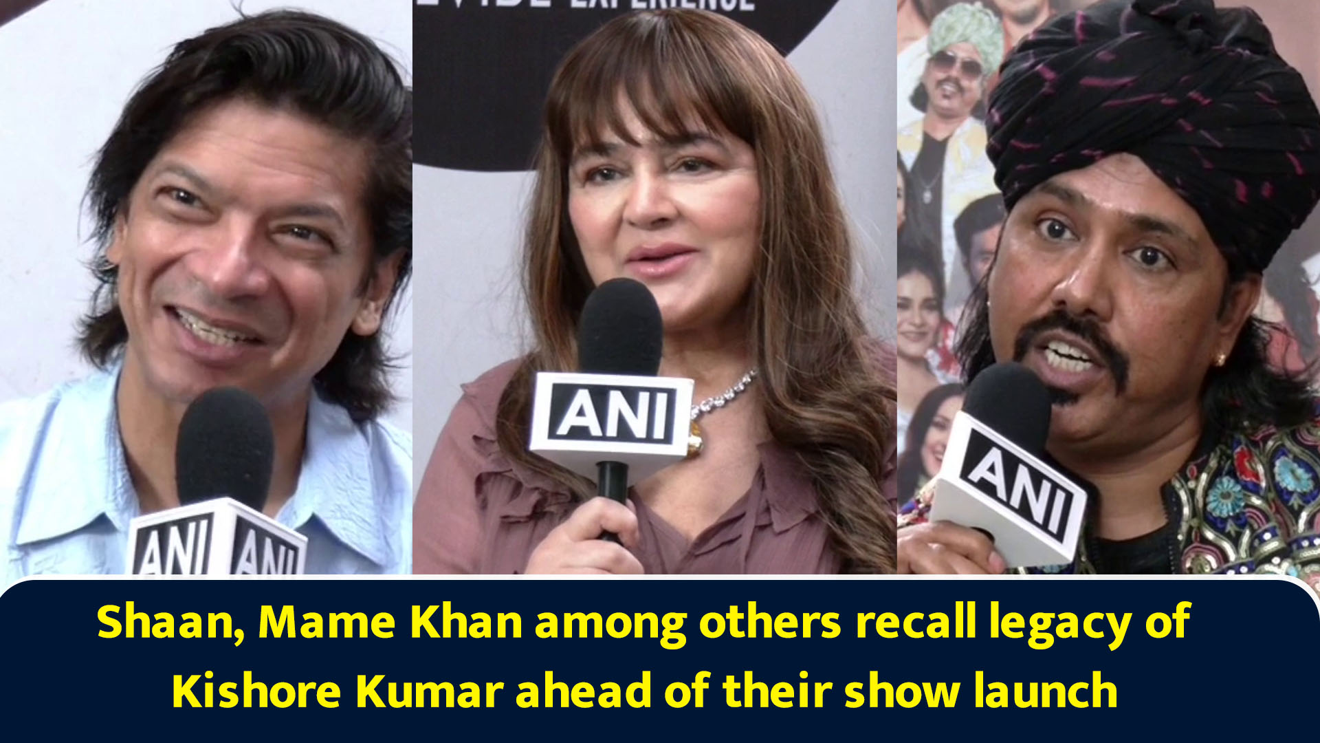 Shaan, Mame Khan among others recall legacy of Kishore Kumar ahead of their show launch