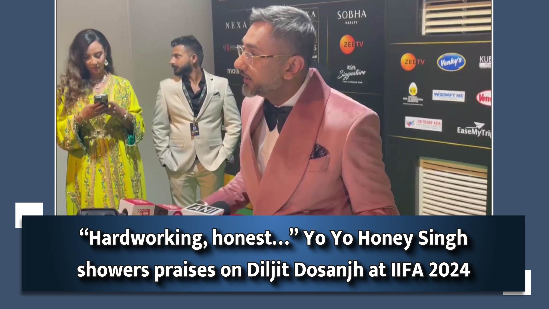 `Hardworking, honest` Yo Yo Honey Singh showers praises on Diljit Dosanjh at IIFA 2024