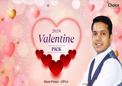 Valentine Pick 2024 : Buy CIPLA @ 1450 & add Upto 1415 for the Target of 1600/ 1660 by Choice Broking 